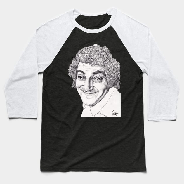 Marty Feldman Baseball T-Shirt by paulnelsonesch